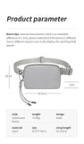 Eco-friendly Waterproof Fanny Pack Fashion Waist Pack Adjustable Strap Outdoors Workout Traveling Casual Running Hiking