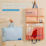 6-in-1 Multi-Function Travel Bag Fashion Pattern Designer Luggage Lightweight and Foldable for Travel Organizer Bag Set