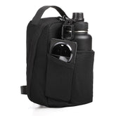 Magnetic Gym Bag Oxford Water Bottle Bag with Polyester Lining Mini Portable Crossbody Bag for Daily Outing Fitness Gym Holder