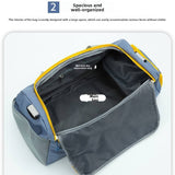 Travel Gym Duffel Bag with Wet Dry Compartment Duffel Bag Sports Bags for Travel Nylon Lining for Sports and Travel