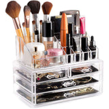 Hot Selling Women Jewelry Organizer Storage Box Make up Brushes Cosmetic Holder Acrylic Makeup Organizer