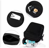 Cross Body Mini Belt Bag Men's Sport Nylon Fanny Pack with Leopard Pattern Waist Bag