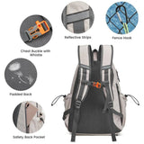 Waterproof Tennis Racket Bag with Shoe Compartment Sports Backpack for Tennis Pickleball Padel Backpack for Women Men