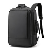 Large Capacity Multifunction Nylon Soft Fashion Black Waterproof USB Charger Backpack Anti Theft Smart Laptop Backpack Bag