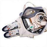 Gym Duffle Bag Sports Fitness Zipper Shoe Compartment for Small Orders Polyester Lining Travel Bag