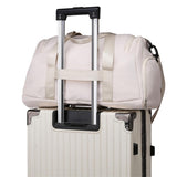 Gym Duffle Bag Sports Fitness Zipper Shoe Compartment for Small Orders Polyester Lining Travel Bag