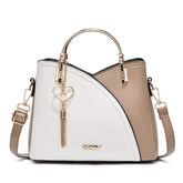 Brand Fashion Hot Selling Latest Tote Women PU Polyester Single Lady Leather Large Shoulder Hand Bag