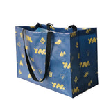 Woven Bag Woven Shopping Bag Designed Eco-Friendly Shoulder Bag with Laminated Printing for Daily Use