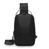 Waterproof Fashion Luxury Designer Messenger Bag Men Boys Chest Bag Hard-Shell Multiple Colors Carried for Travel Office Use