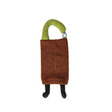 Tissue Box Plush Soft Fabric Luxury Hanging Cute Tissue Bag for Home Living Room Bathroom Car
