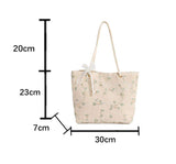 Woven Handbag Elegant Lace Tote Bag Large - Capacity Shoulder Bag