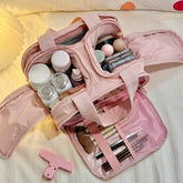 Cosmetics Bag Fashionable Lightweight for Women Large-Capacity Partitioned Eco-Friendly Travel Cute Portable for Toiletry Bag