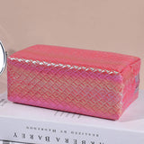 Girl Vegan Waterproof PU Leather Makeup Bag Travel Toiletry Women's Cosmetic Bag 10 Makeup Organizers Zipper Pouch Lady
