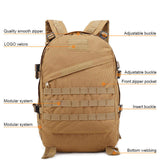 Multi-Function Waterproof Photography Gym Tactical Backpack New Design Fashion Zipper Factory Produced Cost-Effective Camera Bag
