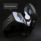 Men's Shoulder Bag Multifunction Anti Theft USB Messenger Pack Man Crossbody Cross Body Travel Sling Chest Bags Pack