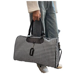 Zipper Travel Luggage Bag-Large Capacity for Fitness Sports Business Trip Boarding Swimming Accommodation Messenger Bag