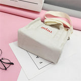 Fashion Small Letter Design Single Shoulder Shopping Bag Practical Mini Handbags for Women