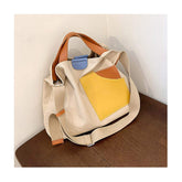 canvas Shopping Bag Large Tote Hand Bag Womens Designer Cotton Canvas Tote Handbags