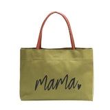 Reusable Foldable Shopping Mom Mama Bag Mother Gifts Momlife Tote Bag with Custom Printed Logo