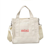 Fashion Small Letter Design Single Shoulder Shopping Bag Practical Mini Handbags for Women