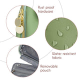 Resistant Waterproof Towel for Bag with Zipper Closure Cosmetic Storage Bags with Hook for Travel Toiletry Makeup Organizer