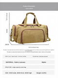 Canvas Expandable Duffle Bag for Men Traveling Luggage Travel Bag Weekender Overnight Bag Mens Sports Gym Carry on Weekend Bags