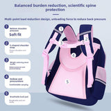 New Oxford Cloth School Bag Primary School Students Boys Girls Grades 1-3-6 Children's Backpack Dirt Resistance Travel Bags