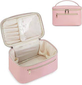 High Quality Hot Sale Women PU Leather Makeup Bag Custom logo Travel Cosmetic Bag