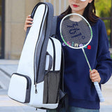 Functional NylonTennis Badminton Racket Bag Large Capacity Casual Shoes Compartment Computer Backpack Dual-Use Gym Bag