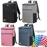 Large Capacity Oxford Lunch Bag Double Shoulder Thickened Thermal Foil for Outdoor Picnics