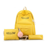 3 Piece Backpack Set Large Capacity Shoulder Pencil Bag Primary School Bags Fashion Travel Bags for Kids