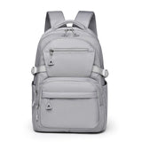 Women's Trendy Korean Style Junior High School Backpack Simple Casual School Bag for Students Large Capacity for Campus