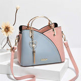Brand Fashion Hot Selling Latest Tote Women PU Polyester Single Lady Leather Large Shoulder Hand Bag