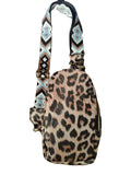 Waist Bum Chest Sling Crossbody Fanny Pack Leopard Guitar Strap Belt Bag Women 2024