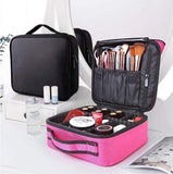 LargeCapacity Storage Fashion Bulk Polyester Ziplock Organizer Recycled Black Makeup Washing Cosmetic Bag Multi-Functional Case