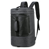 Large Capacity Trendy Cool Lightweight Backpack for Men and Women Black Laptop Backpack Suitable for Hiking Fishing Travel