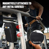 Magnetic Gym Crossbody Bag for Women and Men Oxford Polyester Lining Water Bottle Holder for Sports Work Travel