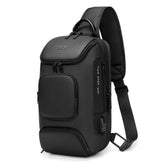 Business Style Fashion Anti Theft Men Customized Waterproof Shoulder Chest Crossbody Sling Bag for Men