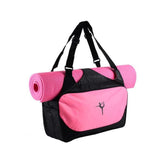 Unisex Sports Gym Dance Duffel Travel Bag Polyester Letter Pattern Zipper Available Product Carton Courier Service