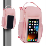 Luxury Magnetic Oxford Gym Bag – Premium Waterproof & Durable Training Sling with Integrated Smartphone Pouch and Magnetic Bottle Attachment