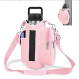 Premium Triple-Magnet Gym Bottle Carrier – High-Performance Polyester Sling with Integrated Smartphone Pockets and Ultra-Secure Magnetic Grip