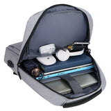 Men Laptop Bag with USB Waterproof Polyester Oem Fashion Unisex Recycled Travel Backpack