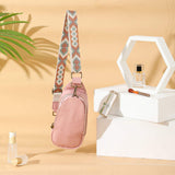 Crossbody Guitar Strap Belt Bag Vegan Leather Ladies Sling Bags for Women Fashionable Vintage Portable Summer