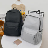 Large-Capacity Fashionable Backpack Primary School Casual Tutoring Stain-Resistant Feature Polyester Lining Bag