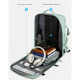 Large Capacity Cross-Border Travel Backpack with USB Feature Men's Women's Business Trip School Laptop Bag Portable Luggage Bag