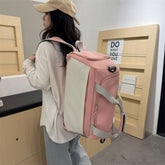 Weekend Tote Duffel Bag Foldable Waterproof Gym Sports Travel Duffle Bag for Women Men Girls Gym Bag