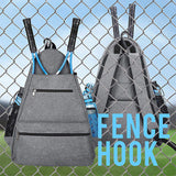 Foldable Waterproof Gym Sports Travel Duffle Bag Tennis Badminton Racket Pickleball Backpack Bag