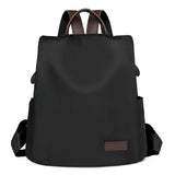 Anti-theft Women's Backpack New Fashion Waterproof Polyester Oxford Cloth Shoulder Bag Large Capacity Lightweight Backpack