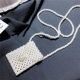 Newest Design Women Fashion Luxury Small Size Clutch Bag Ladies Personalized Imitation Pearl Shoulder Bag for Girls