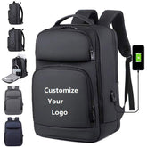 Men Large Capacity Laptop Backpack Waterproof Multiple Way Use Rucksack Water Resistant Travel Oxford Sport BackPACK